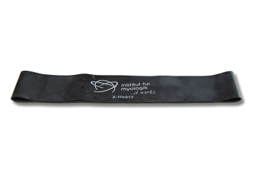 MYOLOGIK Fitnessband schwarz X-Heavy